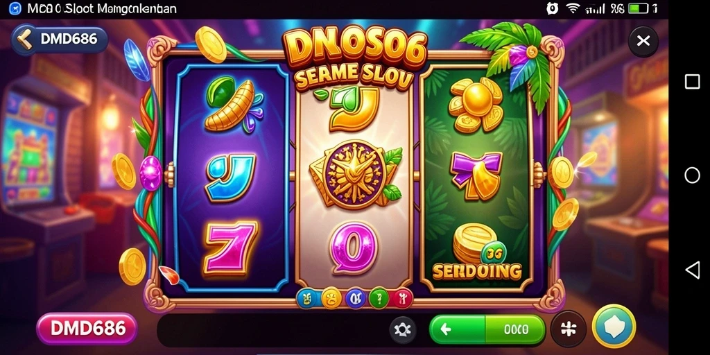 Tampilan menarik dari gameplay DMD686 yang penuh aksi.