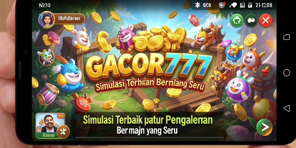Tampilan gameplay GACOR777 yang menantang dan menarik.