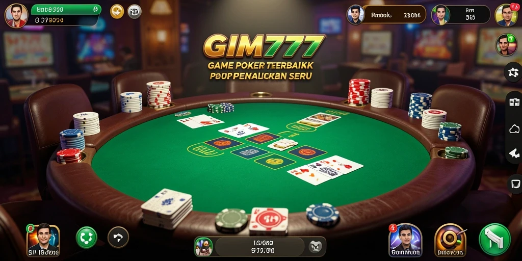 Tampilan gameplay seru dari GIM777 dengan pemain berinteraksi.