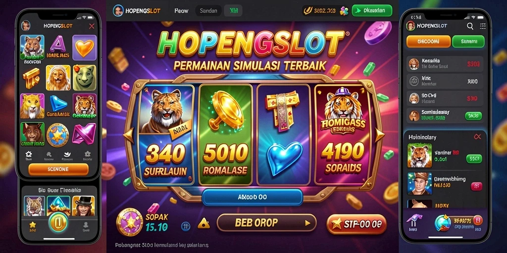 Tampilan gameplay HOPENGSLOT yang menarik dan menghibur.
