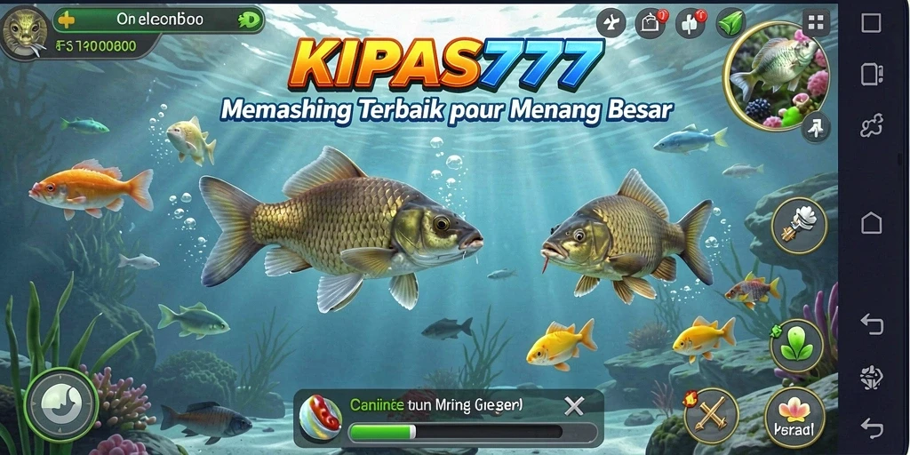 Tangkapan ikan besar di KIPAS777 dengan grafis memukau.