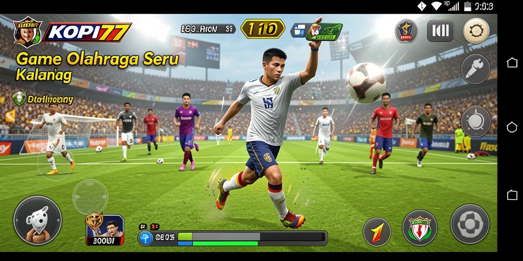 Tampilan gameplay KOPI77 yang mengasyikkan dan kompetitif.