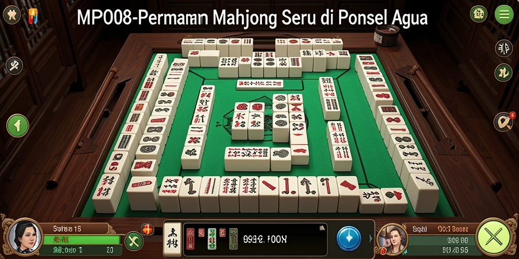 Tampilan gameplay MPO08 yang menarik dan menantang dalam Mahjong.