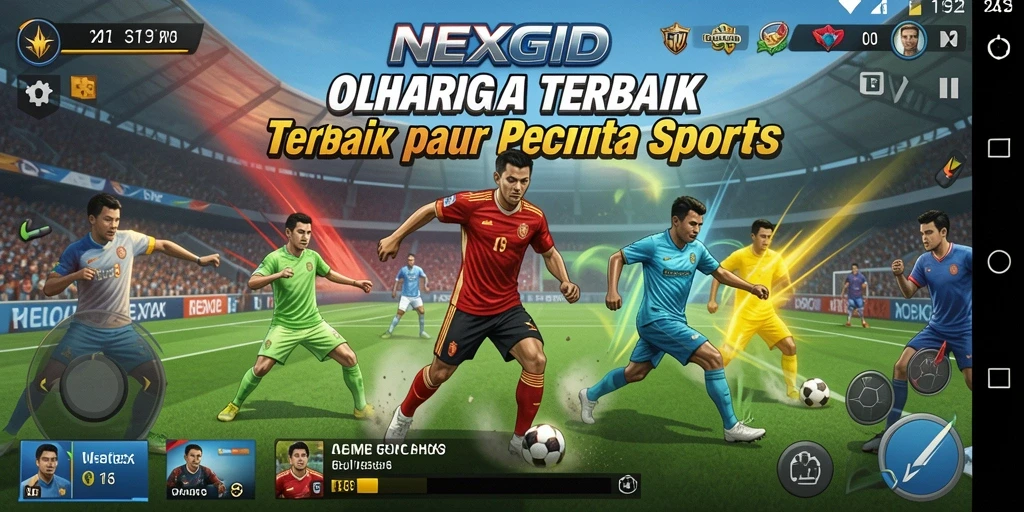 Gameplay seru NEXGID, tunjukkan skill olahraga Anda!